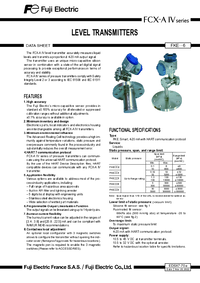 Thumbnail of document Fuj FKE V6 Datasheet 18576